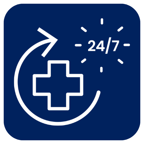 24/7 Beratung Icon